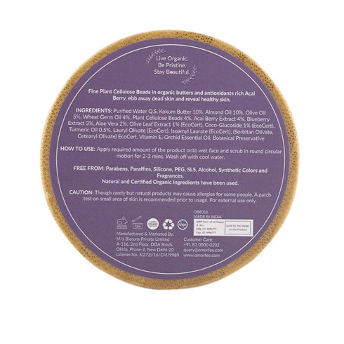 Omorfee India Bère Antioxidant Face Scrub Crème