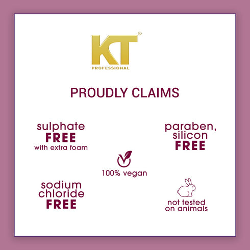 Kt Professional Organic Onion Shampoo