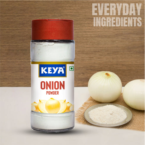 Keya Onion Powder 50g Pure All Natural Dehydrated White Onion Powder for Cooking Seasoning & Spices No Additives Preservatives