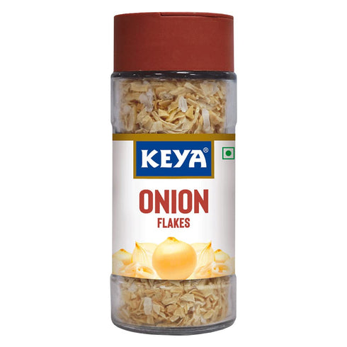 Keya Onion flakes 35g Pure All Natural Flavor Booster for Cooking Soups Sauces and Seasoning No Additives Preservatives