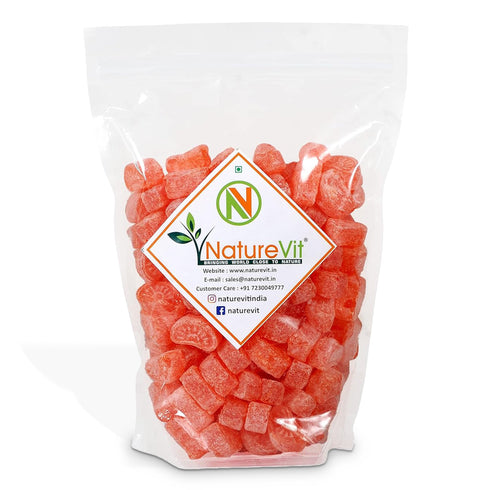 NatureVit Orange Candy Khatti Mithi Narangi Goli | Nostalgic Sweet & Tangy Treat