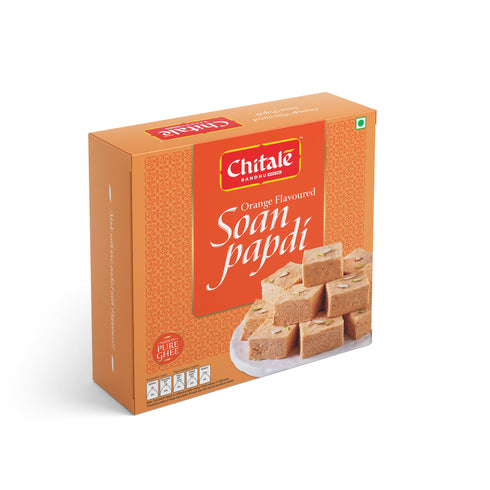 Chitale Bandhu Mithaiwale Soan Papdi Orange
