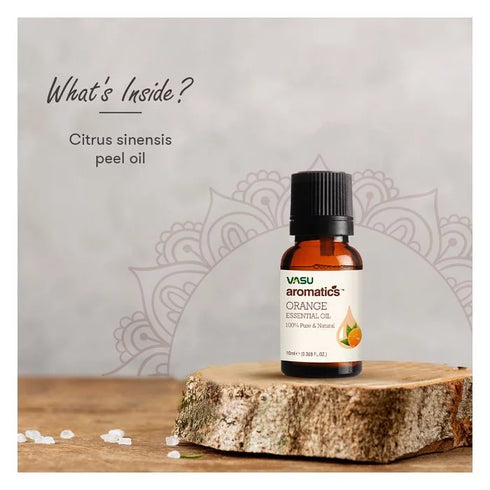 Vasuestore Vasu Aromatics Orange Essential Oil 100 Pure and Natural