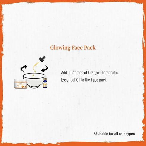 Keya Seth Aromatherapy Orange Peel Powder Vitamin C Face Pack for Women & Men
