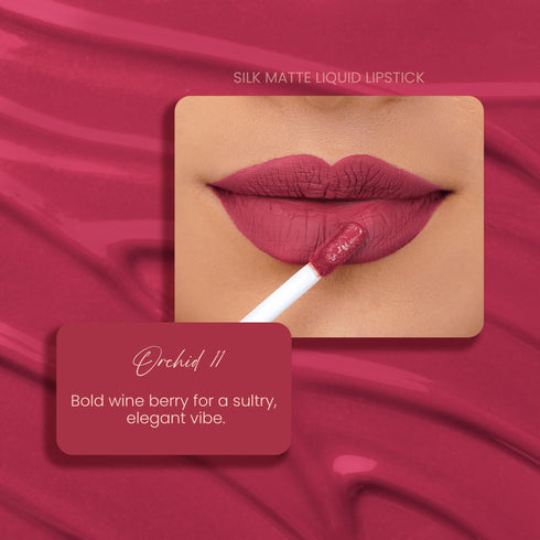 Parul Garg Beauty Orchid 11: Silk Matte Liquid Lipstick