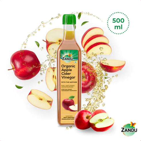 Zandu Organic Apple Cider Vinegar with Garcinia