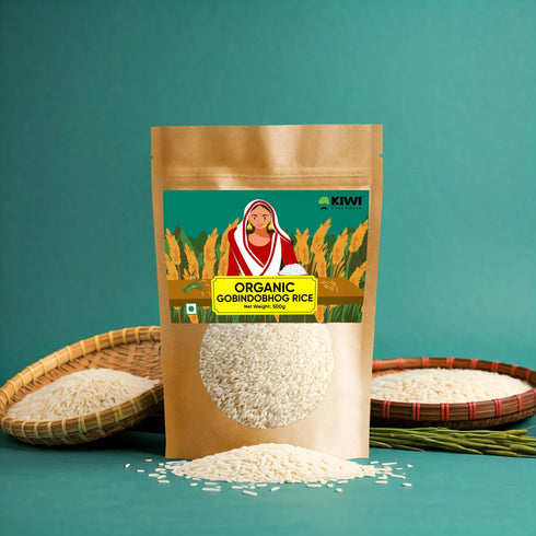 Kiwi Organic Gobindobhog Rice