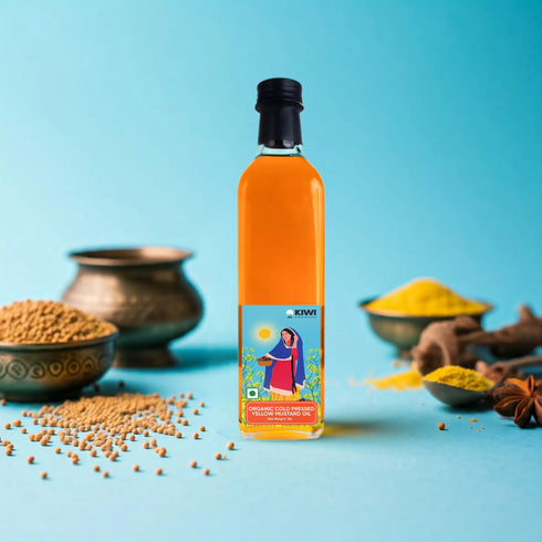 Kiwi Organic Yellow Mustard Oil