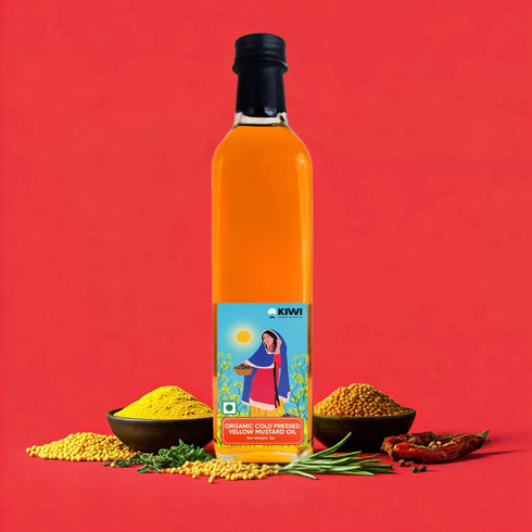 Kiwi Organic Yellow Mustard Oil