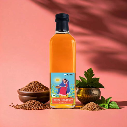 Kiwi Organic Yellow Mustard Oil