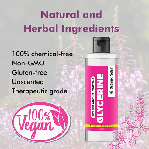Mantra Organics Organic Netra Vegetable Glycerin
