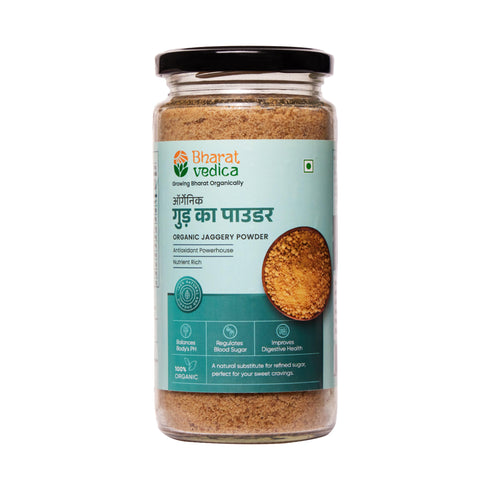 Bharat Vedica Organic Jaggery Powder Organic Gud