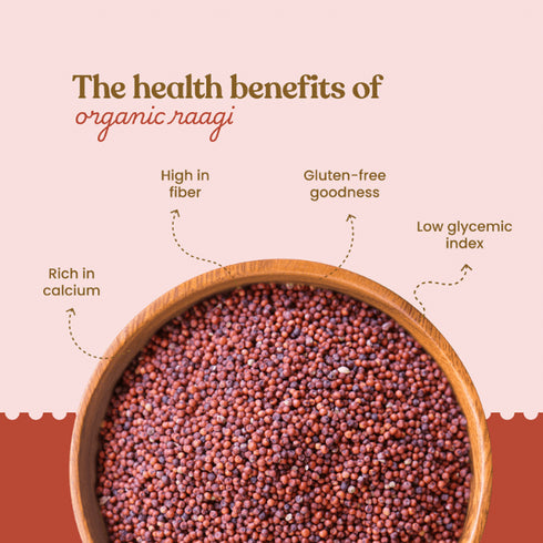 Bharat Vedica Organic Finger Millet Organic Ragi