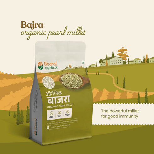 Bharat Vedica Organic Pearl Millet Organic Bajra