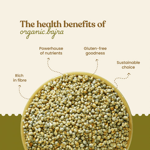 Bharat Vedica Organic Pearl Millet Organic Bajra