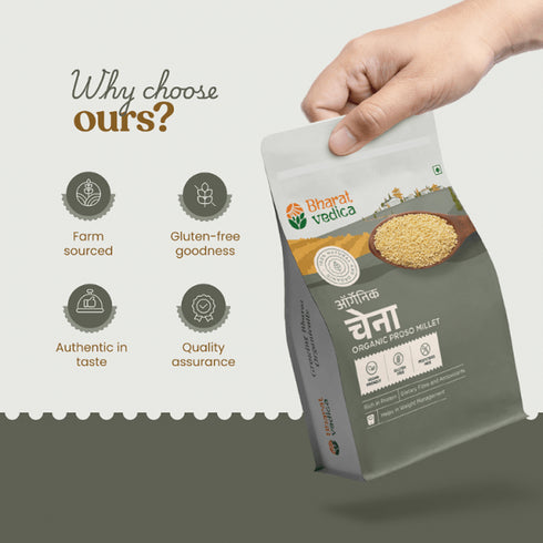 Bharat Vedica Organic Proso Millet Organic Chena