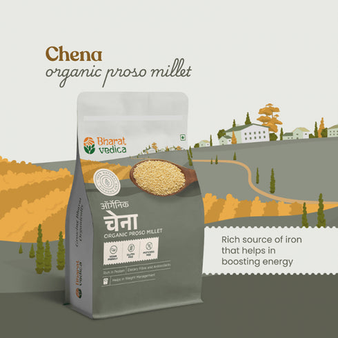 Bharat Vedica Organic Proso Millet Organic Chena