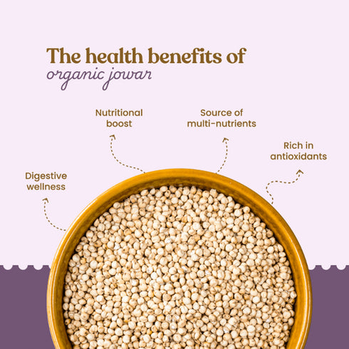Bharat Vedica Organic Sorghum Millet Organic Jowar