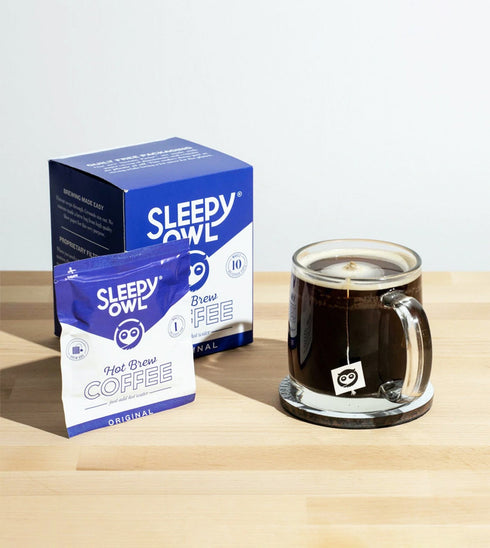 Sleepy Owl Coffee Hot Brew Bags / Original