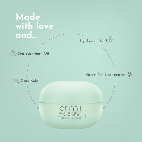 Orimii Skincare Overnight Repair Routine