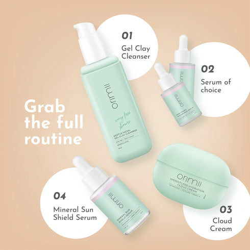 Orimii Skincare Gentle Facial Gel Clay Cleanser