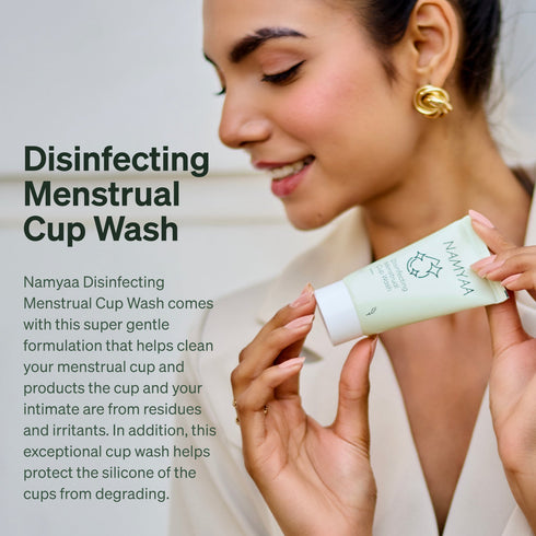 Namyaa Skincare Disinfecting Menstrual Cup Wash