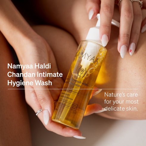 Namyaa Skincare Haldi Chandan Intimate Hygiene Wash