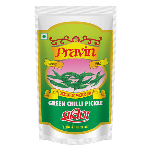 Suhana Pravin Green Chilli Pickle Pouch