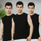 Heelium Bamboo Gym Vest for Men - Pack of 3