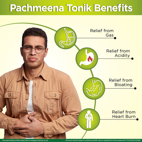 Multani Pharmaceuticals Limited Multani Pachmeena Tonik Digestive Syrup Relief From Acidity & Abdonimal Discomfort