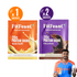 Fitfeast Protein Sachet | 2 x Chocolate | 1 x Malai Kulfi
