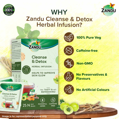 Zandu Cleanse & Detox Herbal Infusion