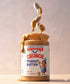 SNAAQZ Natural Crunchy Peanut Butter 500gm