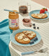 SNAAQZ Natural Crunchy Peanut Butter 500gm