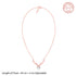 Giva Silver Deer Heart Necklace