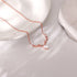 Giva Silver Deer Heart Necklace