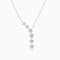 Giva Silver Starry Drop Necklace