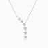 Giva Silver Starry Drop Necklace