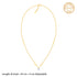 Giva Silver Deer Heart Necklace