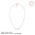 Giva Rose Gold Double Infinity Love Necklace