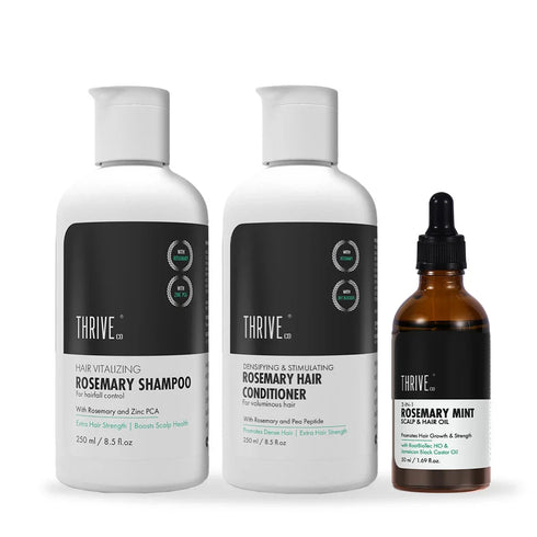 Thriveco Rosemary Shampoo Rosemary Conditioner Rosemary Mint Oil