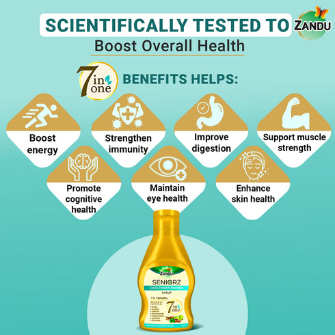 Zandu Seniorz Daily Health Booster Syrup