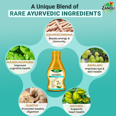 Zandu Seniorz Daily Health Booster Syrup