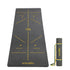Wiselife True Alignment TPE Yoga Mat - 6mm