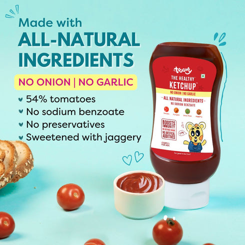 Troovy The Healthy Tomato Ketchup No Onion | No Garlic