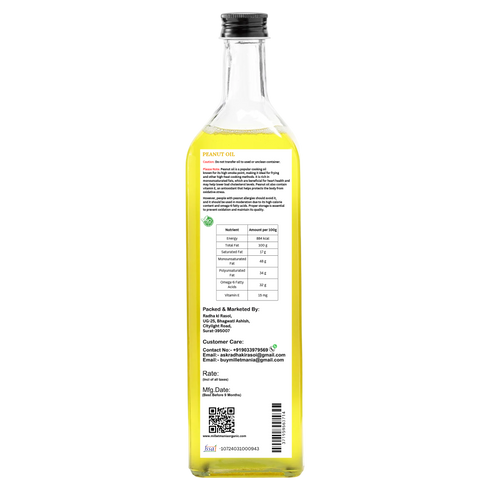 Millet Mania Peanut Oil Mungfli Oil