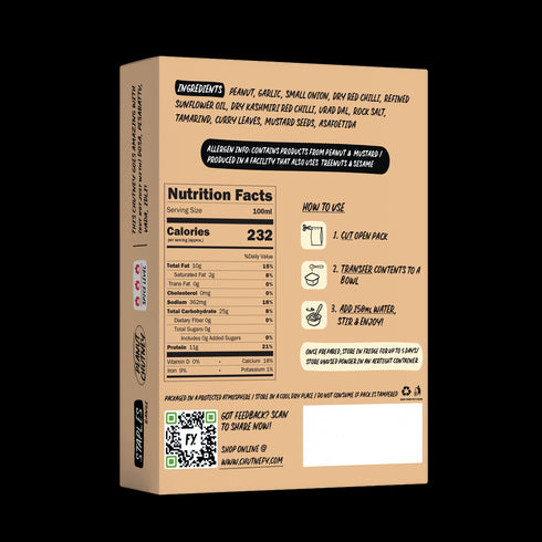 Simplify Foods Peanut Chutney