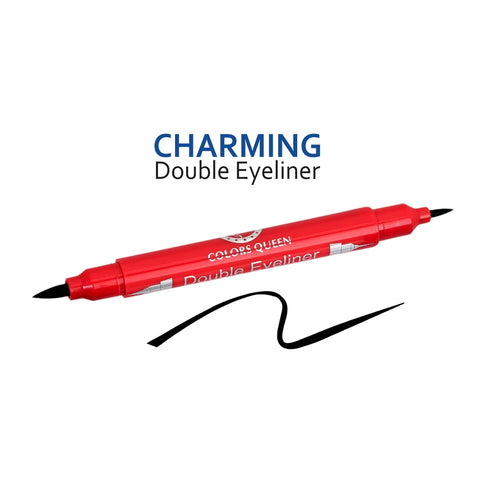 Colors Queen Charming Double Eyeliner - 1.2 Gm