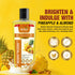 Multani Pharmaceuticals Limited Multani Naturals Pineapple & Almond Body Wash For Fresh & Glowing Skin Feel Helps to Hydrate Nurtures Skin