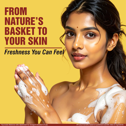 Multani Pharmaceuticals Limited Multani Naturals Pineapple & Almond Body Wash For Fresh & Glowing Skin Feel Helps to Hydrate Nurtures Skin